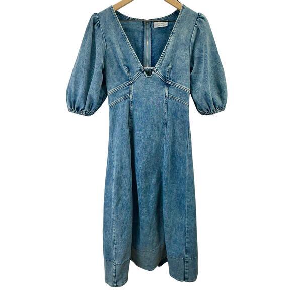 Gorgeous Blue Denim Dress - Picture 6 of 11